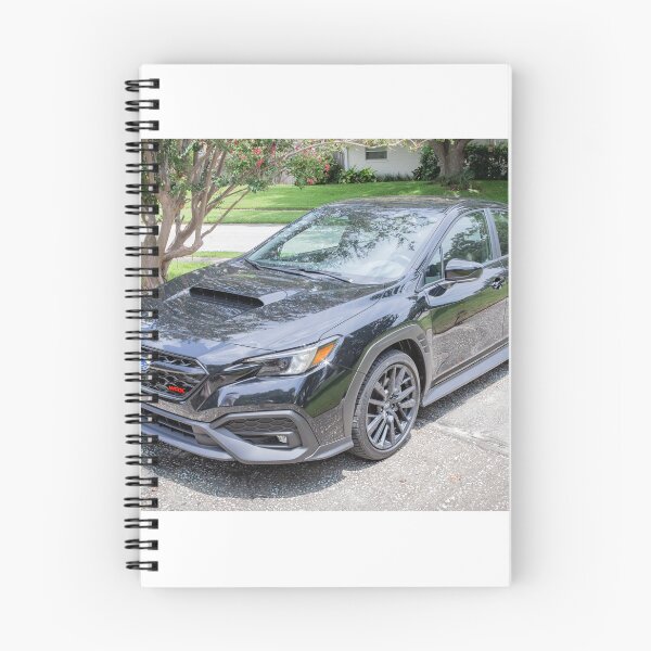Item preview, 2026 WRX Crystal Black Silica Technical Blueprint Car Poster designed and sold by RichFrancoCars.