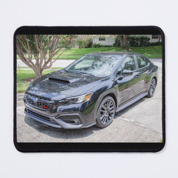Item preview, 2026 WRX Crystal Black Silica Technical Blueprint Car Poster designed and sold by RichFrancoCars.