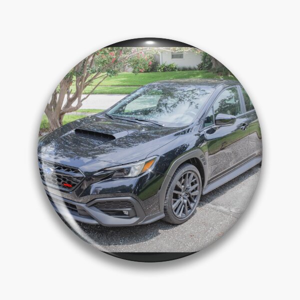 Item preview, 2026 WRX Crystal Black Silica Technical Blueprint Car Poster designed and sold by RichFrancoCars.
