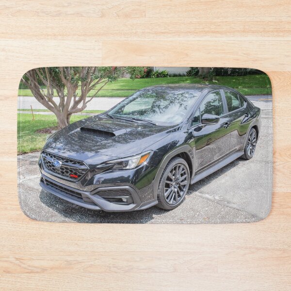 Item preview, 2026 WRX Crystal Black Silica Technical Blueprint Car Poster designed and sold by RichFrancoCars.