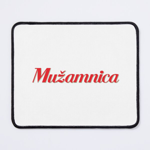 Item preview, Muzamnica Red Script Typography designed and sold by Lorraine N Morneau.