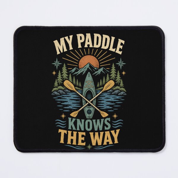 Item preview, My Paddle Knows The Way Vintage Kayaking designed and sold by Gustavo Navarro.