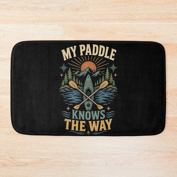 Item preview, My Paddle Knows The Way Vintage Kayaking designed and sold by Gustavo Navarro.