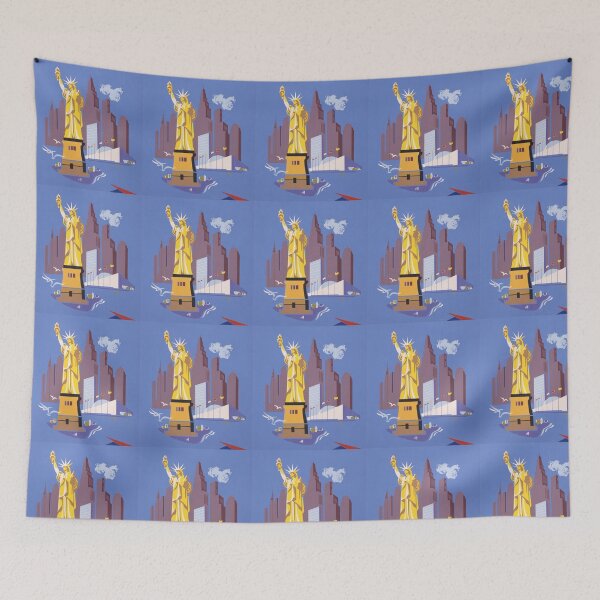 Item preview, LIBERTY BLUE designed and sold by THE GOOD FIND.