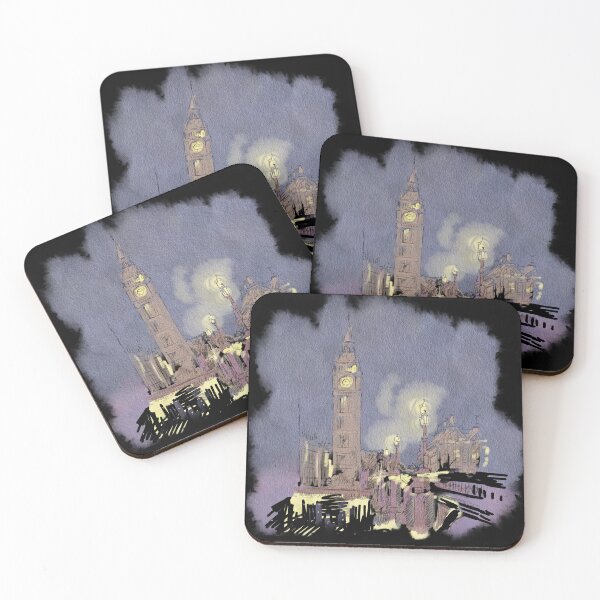 Item preview, London watercolour designed and sold by claudiatoman.