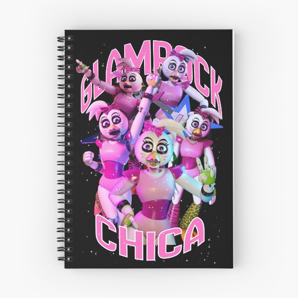Item preview, Glamrock chica with white sparkles designed and sold by Jara  Palis.