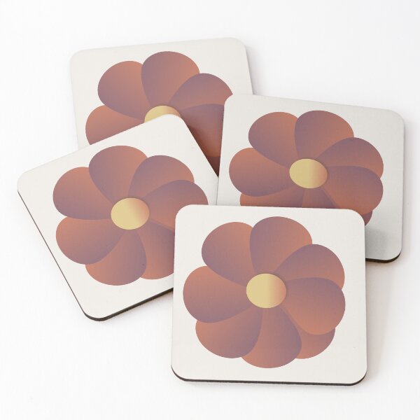 Item preview, Minimalist Retro Terracotta Boho Flower Art designed and sold by Vernalyssmusse.