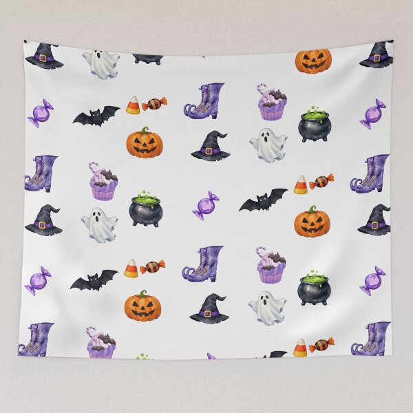 Item preview, Sweet and Spooky Watercolor Halloween  designed and sold by silviaol.