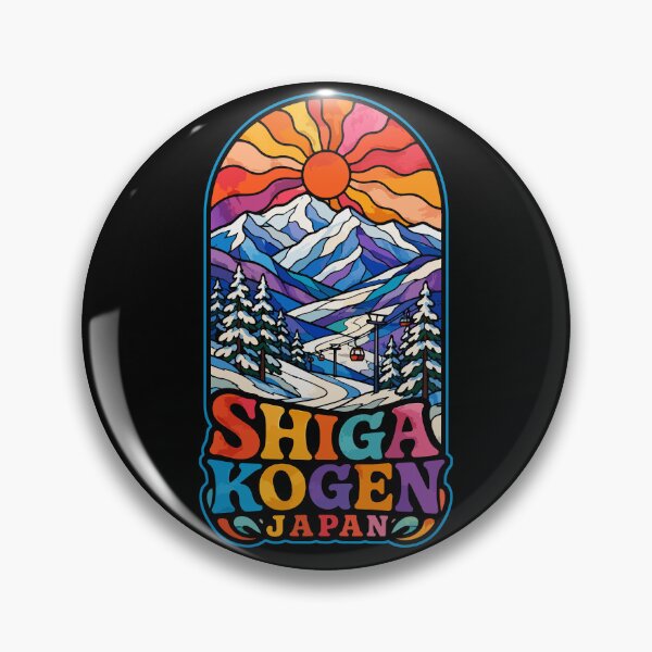 Item preview, Shiga Kogen Japan Travel Stained Glass designed and sold by TomFrontierArt.