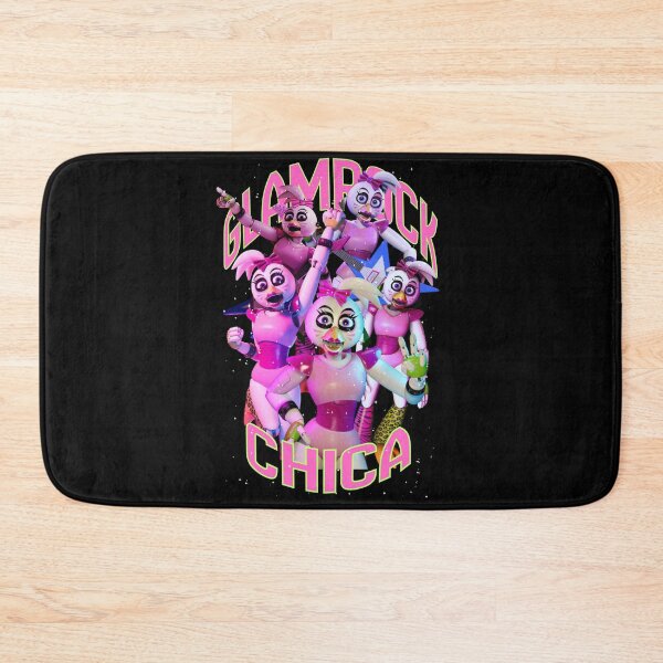 Item preview, Glamrock chica with green text and white sparkles designed and sold by Jara  Palis.