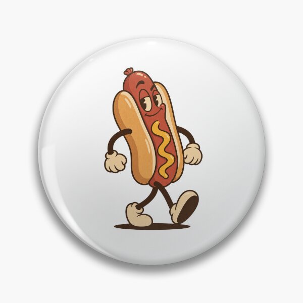 Item preview, Confident Hot Dog Strutting With Swagger designed and sold by HoopeStylee.