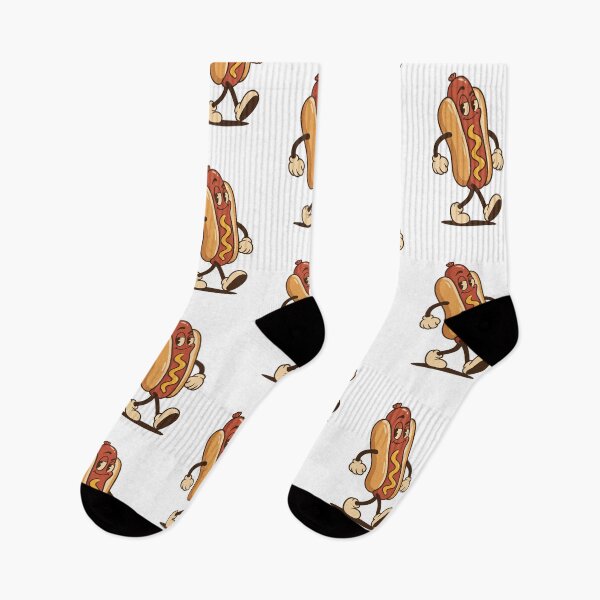 Item preview, Confident Hot Dog Strutting With Swagger designed and sold by HoopeStylee.