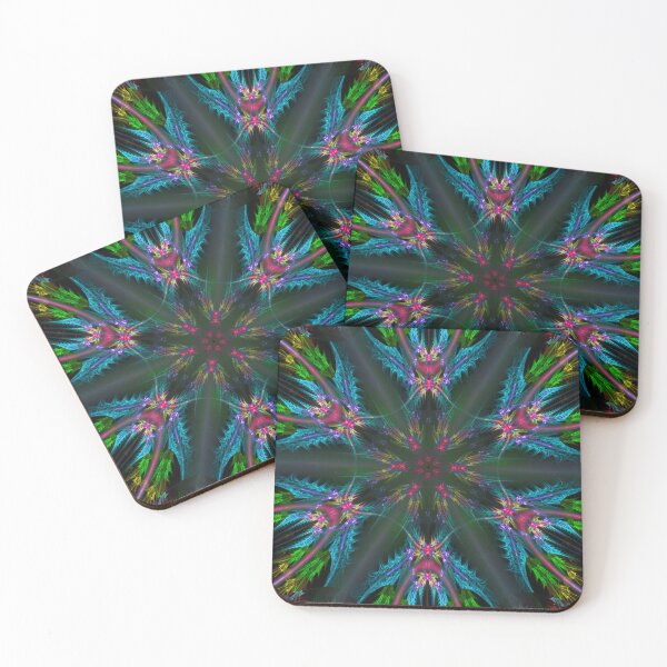 Item preview, Lattice of the Emerald Snowflake designed and sold by bloorose.