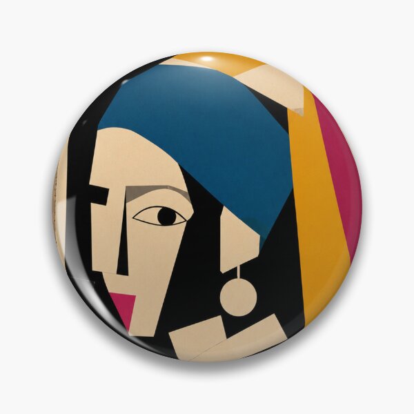 Item preview, Beauty Can Also Be Absurd — Dada Geometric Portrait designed and sold by MarksBook.