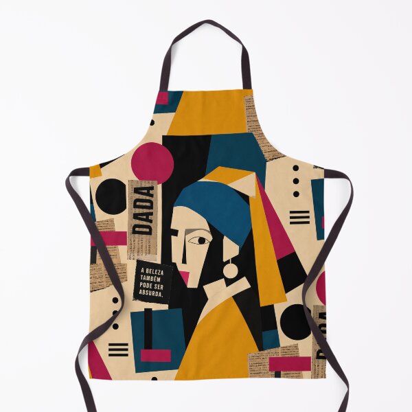 Item preview, Beauty Can Also Be Absurd — Dada Geometric Portrait designed and sold by MarksBook.