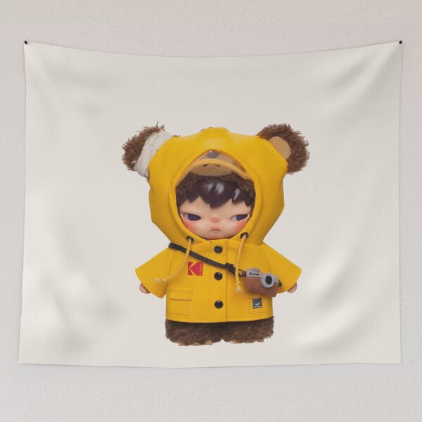 Item preview, Hirono × Kodak Click Bear Plush Doll Pendant - Popmart designed and sold by penny555.