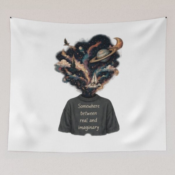 Item preview, Charlie Kaufman Inspired Surreal Art – Somewhere Between Real and Imaginary designed and sold by Ramadane_design1.