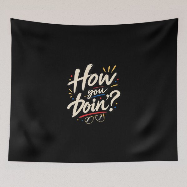 Item preview, how you doin'? designed and sold by Emamawy.