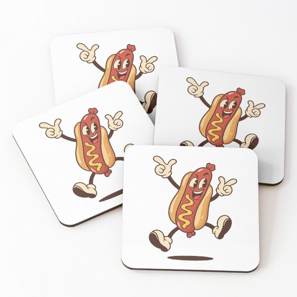 Item preview, Mischievous Hot Dog Mid Cheeky Hop designed and sold by HoopeStylee.