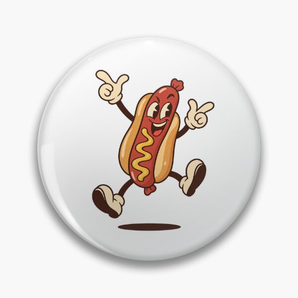 Item preview, Mischievous Hot Dog Mid Cheeky Hop designed and sold by HoopeStylee.