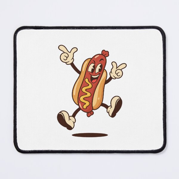 Item preview, Mischievous Hot Dog Mid Cheeky Hop designed and sold by HoopeStylee.