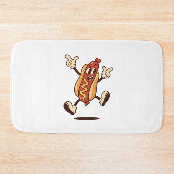Item preview, Mischievous Hot Dog Mid Cheeky Hop designed and sold by HoopeStylee.