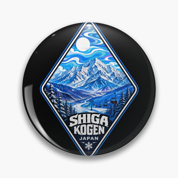 Item preview, Shiga Kogen Ski Resort Japan Travel designed and sold by TomFrontierArt.