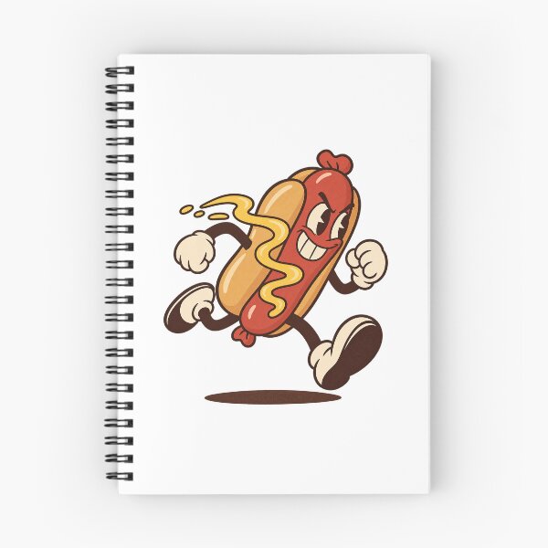 Item preview, Determined Hot Dog Running Full Speed designed and sold by HoopeStylee.