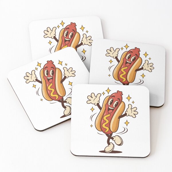 Item preview, Celebratory Hot Dog Spinning With Delight designed and sold by HoopeStylee.