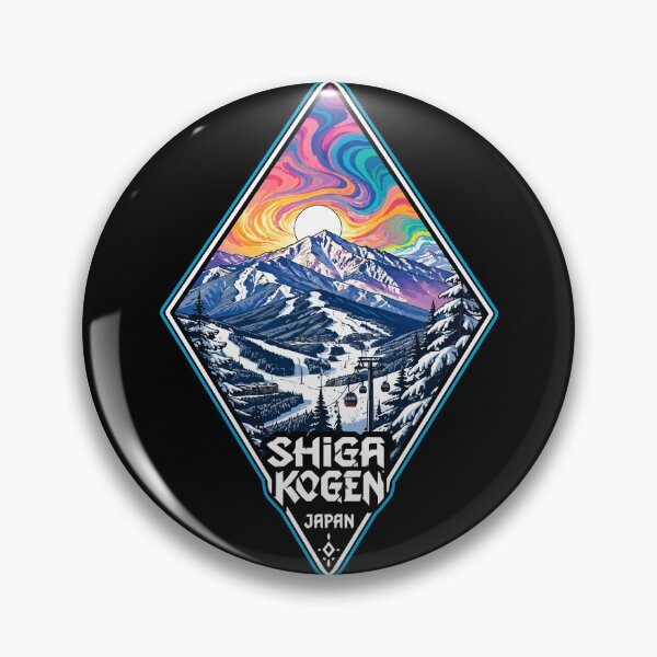 Item preview, Shiga Kogen Ski Resort Travel Japan Asia designed and sold by TomFrontierArt.