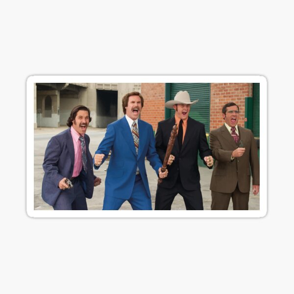 Item preview, The Gang - Anchorman designed and sold by GloriousWax.