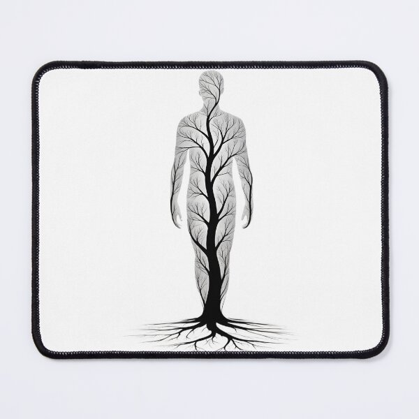Item preview, Tree man — Monochrome Minimalism designed and sold by ErgTime.