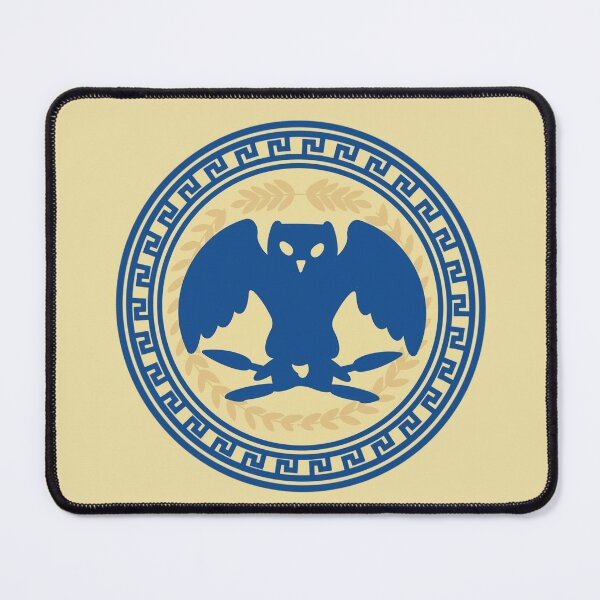 Item preview, Percy Jackson "Athena" Cabin Emblem (Yellow Background) designed and sold by jamierachelz.