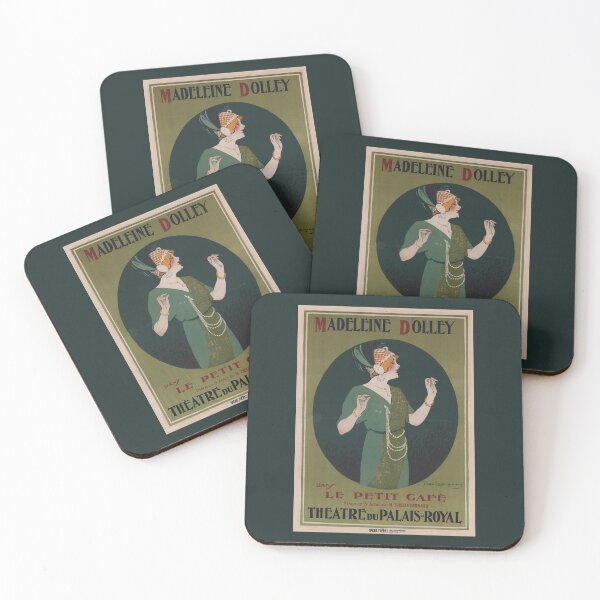 Item preview, Madeleine Dolley dans le Petit Café designed and sold by joshcartoonguy.