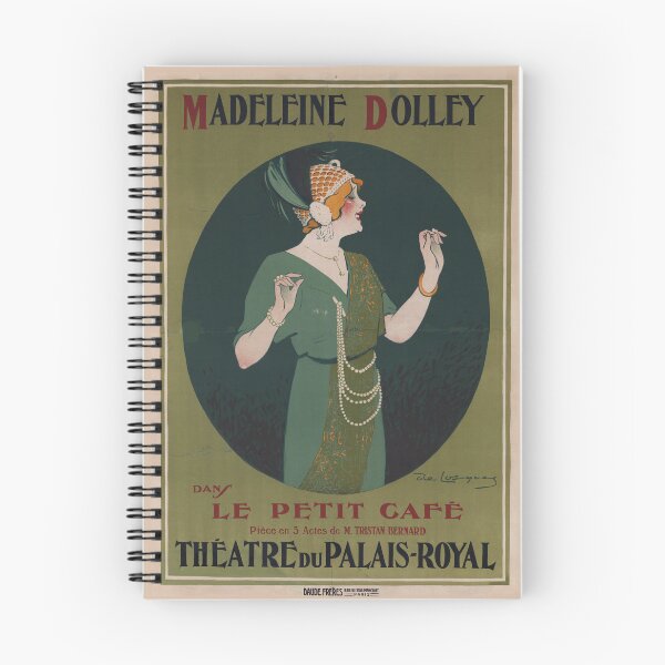 Item preview, Madeleine Dolley dans le Petit Café designed and sold by joshcartoonguy.