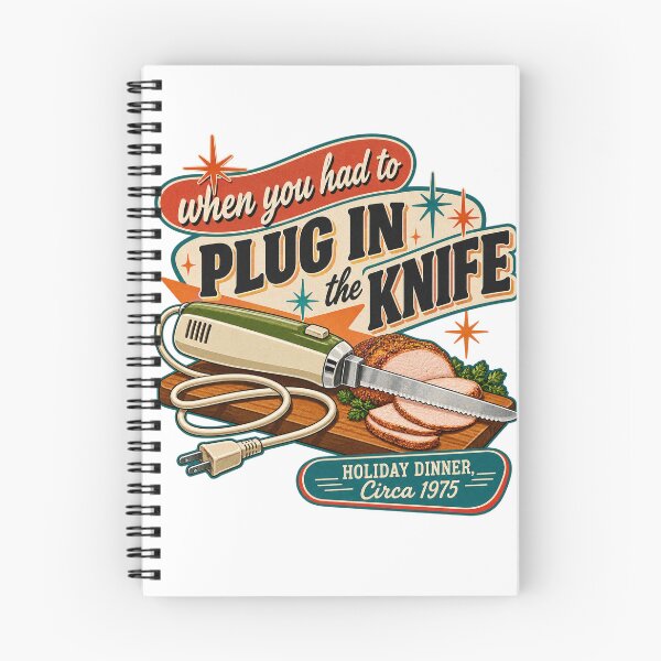 Item preview, When You Had to Plug In the Knife – Retro 1970s Electric Carving Knife designed and sold by Past in Threads.