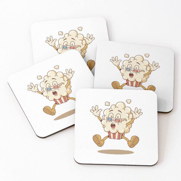 Item preview, Startled Popcorn Jumping In Surprise designed and sold by HoopeStylee.