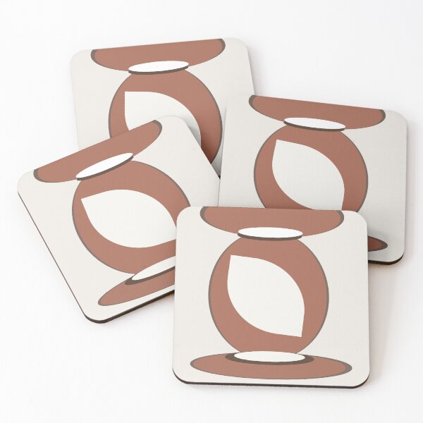 Item preview, Minimalist Terracotta Ceramic Vase Illustration designed and sold by Vernalyssmusse.