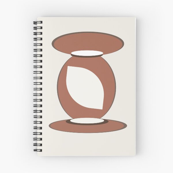 Item preview, Minimalist Terracotta Ceramic Vase Illustration designed and sold by Vernalyssmusse.