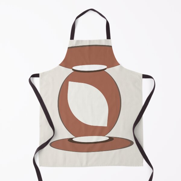 Item preview, Minimalist Terracotta Ceramic Vase Illustration designed and sold by Vernalyssmusse.