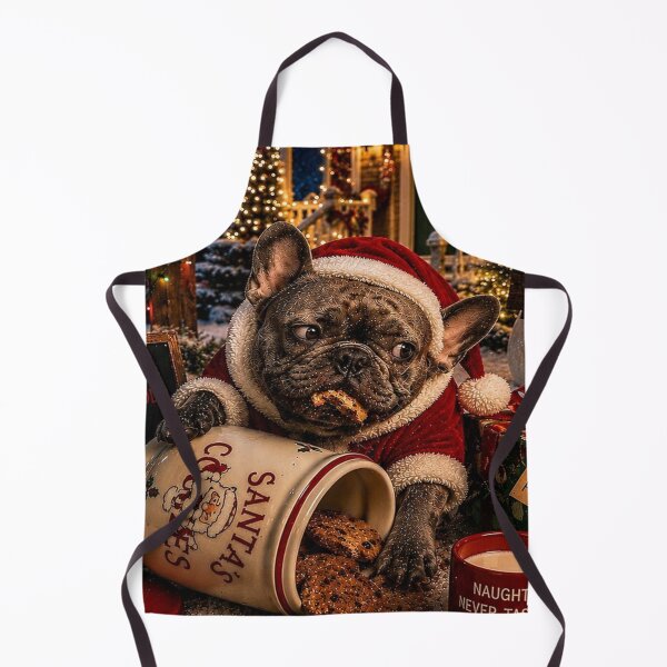 Item preview, Christmas French Bulldog – Naughty Is the New Nice designed and sold by FrenchiesMoneyEaters.