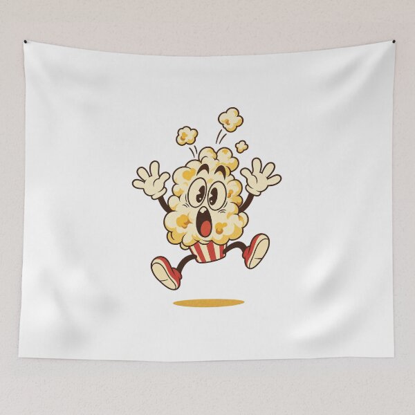 Item preview, Spooked Popcorn Mid Jumpy Leap designed and sold by HoopeStylee.