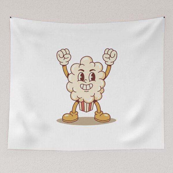 Item preview, Proud Popcorn Cheering With Both Fists designed and sold by HoopeStylee.