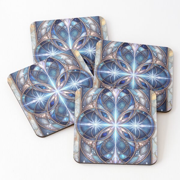 Item preview, Sparkling Celestial Sacred Geometry Mandala designed and sold by Frackxion.