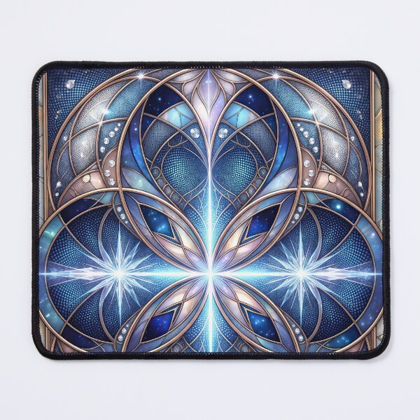 Item preview, Sparkling Celestial Sacred Geometry Mandala designed and sold by Frackxion.