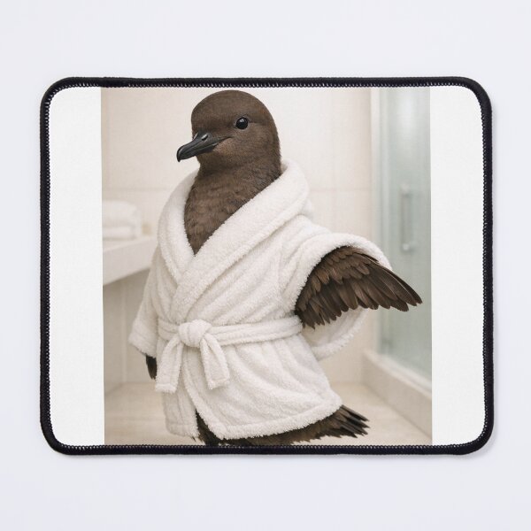 Item preview, Cozy Bathrobe Short-Tailed Shearwater designed and sold by Sillytoe.