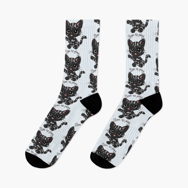 Item preview, Born to Play Cat designed and sold by Phyllya Design.