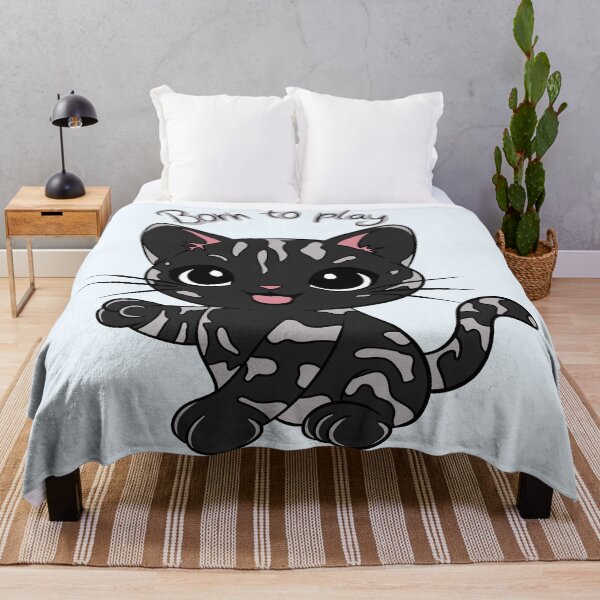Item preview, Born to Play Cat designed and sold by Phyllya Design.