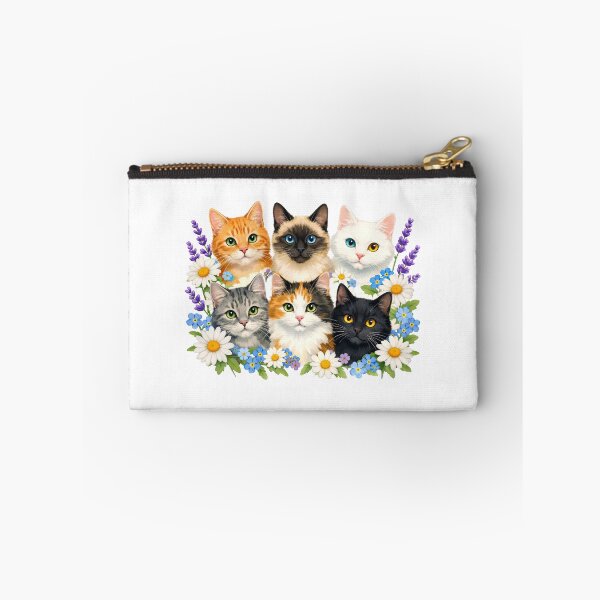 Item preview, Watercolor Cats and Flowers  designed and sold by silviaol.