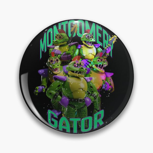 Item preview, Montgomery Gator with purple text and white sparkles designed and sold by Jara  Palis.